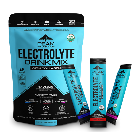 Electrolyte Drink Mix with Collagen